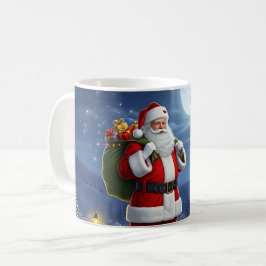 サンタギフトクリスマス コーヒーマグカップ