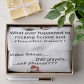 サンタギフトリストティッシュペーパー 薄葉紙 (ギフト)