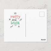 サンタギフト与えズアルマジロテキサス州 ポストカード (裏面)