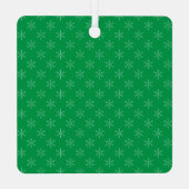 サンタギフト与えズアルマジロテキサス州 メタルオーナメント (裏面)