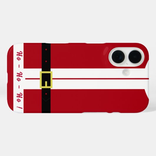 サンタギフトiPhoneケース Case-Mate iPhoneケース (裏面 (横))