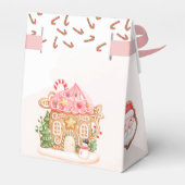 サンタギンガーブレッドハウスクリスマスパーティー フェイバーボックス (裏面サイド)