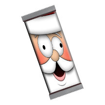 サンタクおもしろいリスマスキャンディバーラッパが好き