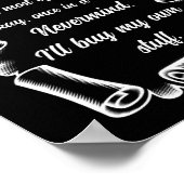 サンタクおもしろいリスマスクリスマスへの手紙 ポスター (角)