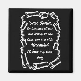 サンタクおもしろいリスマスクリスマスへの手紙 マグネット