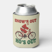 サンタクおもしろいリスマスサンタズアウトホーズ 缶クーラー (缶正面)