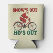 サンタクおもしろいリスマスサンタズアウトホーズ 缶クーラー (正面)