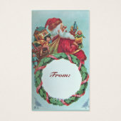 サンタクおもしろいロユーモアのあるースヴィンテージ冠 (裏面)