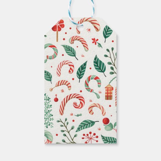 サンタクおもしろい親愛ートのクリスマス ギフトタグ (裏面)