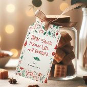 サンタクおもしろい親愛ートのクリスマス ギフトタグ