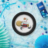 サンタクお洒落リスマス ペーパープレート (パーティー)