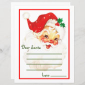 サンタクすてきラース親愛サンタレター (正面/裏面)