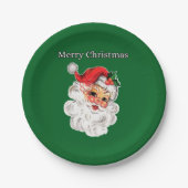 サンタクすてきリスマス ペーパープレート (正面)