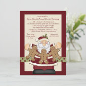 サンタクッキーエクスチェンジ招待状 招待状 (スタンド正面)