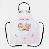 サンタクッキーズクリスマスバースデーパーティー エプロン (正面)