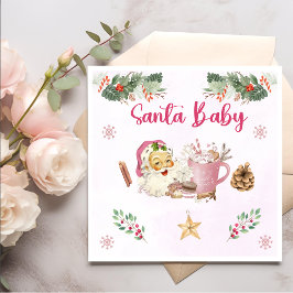 サンタクッキーズクリスマスパーティー スタンダードカクテルナプキン