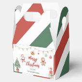 サンタクッキーズクリスマスパーティー フェイバーボックス (オープン)