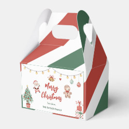 サンタクッキーズクリスマスパーティー フェイバーボックス