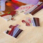 サンタクッキーズクリスマスホリデーズシーズンフェスティバル ジグソーパズル (側面)