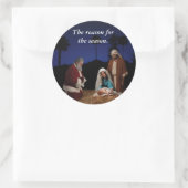 サンタクネリングアットザ出生 ラウンドシール (バッグ)