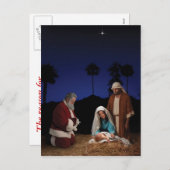 サンタクネリングアット出生 シーズンポストカード (正面/裏面)