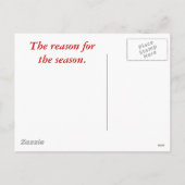 サンタクネリングアット出生 シーズンポストカード (裏面)