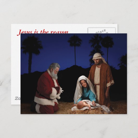 サンタクネリングアット出生 シーズンポストカード (正面/裏面)