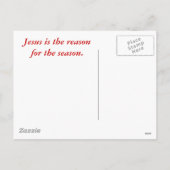 サンタクネリングアット出生 シーズンポストカード (裏面)