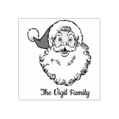 サンタクパーソナライズされたラングウッドアートスタンプ ラバースタンプ (インプリント)