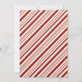 サンタクパーソナライズされたリスマスプリントからの手紙 招待状 (裏面)