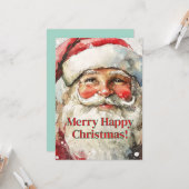 サンタクメリーリスマス カード (正面/裏面インサイチュ)
