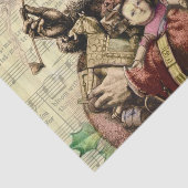 サンタクメリーロースツリークラシックイラストレーション 薄葉紙 (詳細)