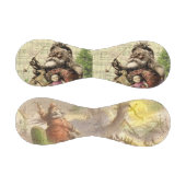 サンタクメリーロースツリークラシックイラストレーション 野球ボール (パネル)