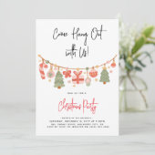 サンタクモダンロ来スのクリスマスパーティー 招待状 (スタンド正面)