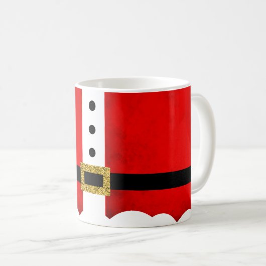 サンタクラムクリスマスホリデー コーヒーマグカップ (正面右)