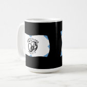 サンタクララプエブロ旗マグ コーヒーマグカップ (正面左)