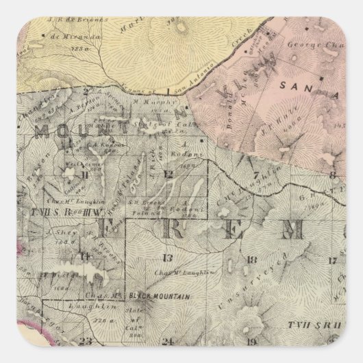 サンタクララ4 スクエアシール (正面)