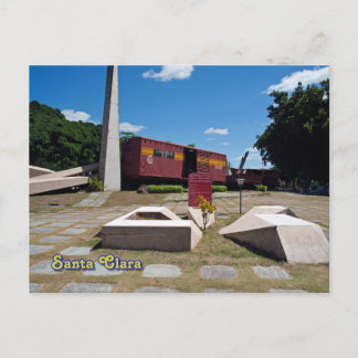 サンタクララ、キューバ。 脱線させた列車3 ポストカード