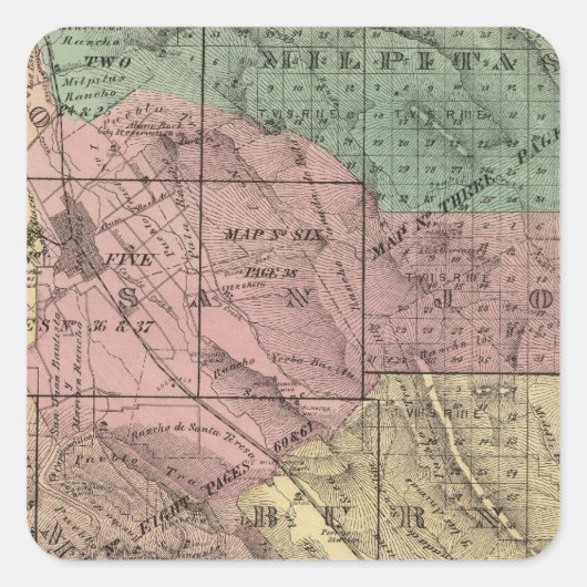 サンタクララ スクエアシール (正面)