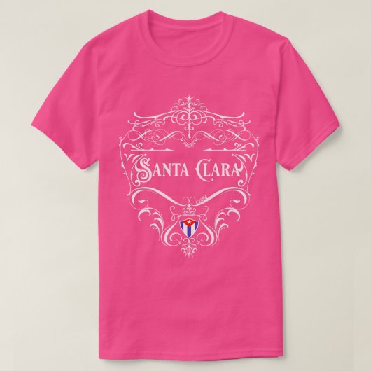 サンタクララ ヴィンテージデザイン 1 Tシャツ (デザイン正面)
