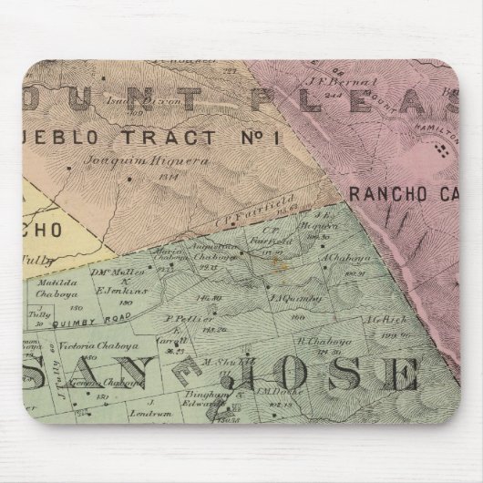 サンタクララCo 6 マウスパッド (正面)