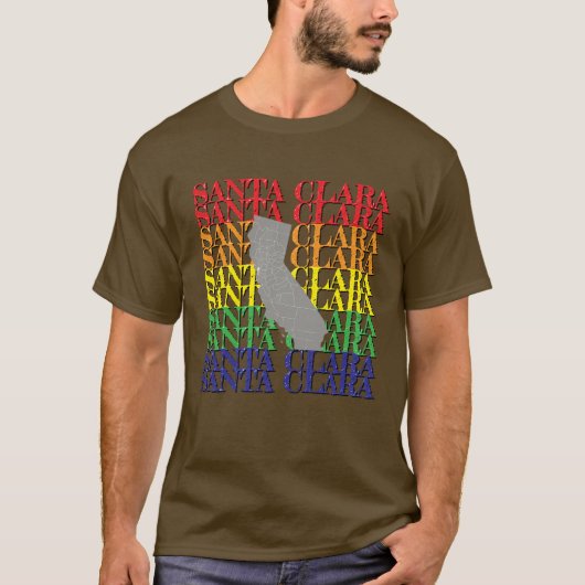 サンタクララTシャツ Tシャツ (正面)