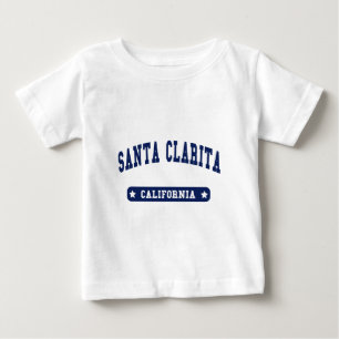 サンタクラリタカリフォルニア大学スタイルTシャツ ベビーTシャツ