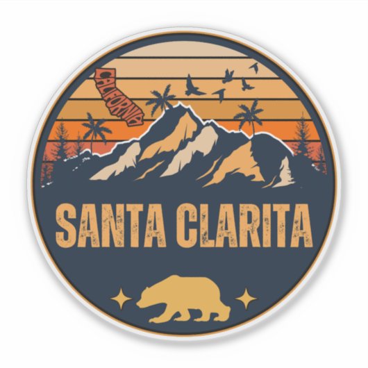 サンタクラリタ, カリフォルニア シール (正面)