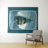 サンタクランプホームスイートホーム | クリスマスツリー タペストリー (インサイチュ(横))