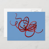 サンタクラーケン シーズンポストカード (正面/裏面)