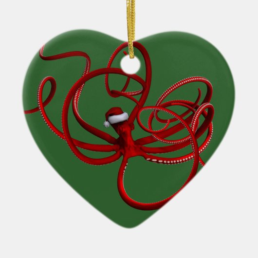 サンタクラーケン セラミックオーナメント (正面)