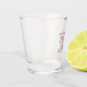 サンタクリスマスでサイダーを飲むのが最も多おもしろいい ショットグラス (左)