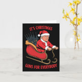 サンタクリスマスとしての第2修正トランプ カード (黄色い花)