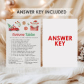 サンタクリスマスなぞなぞゲーム シーズンカード